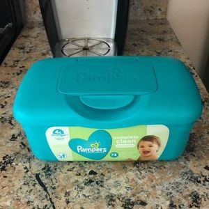 Pampers Reusable Wipe Container